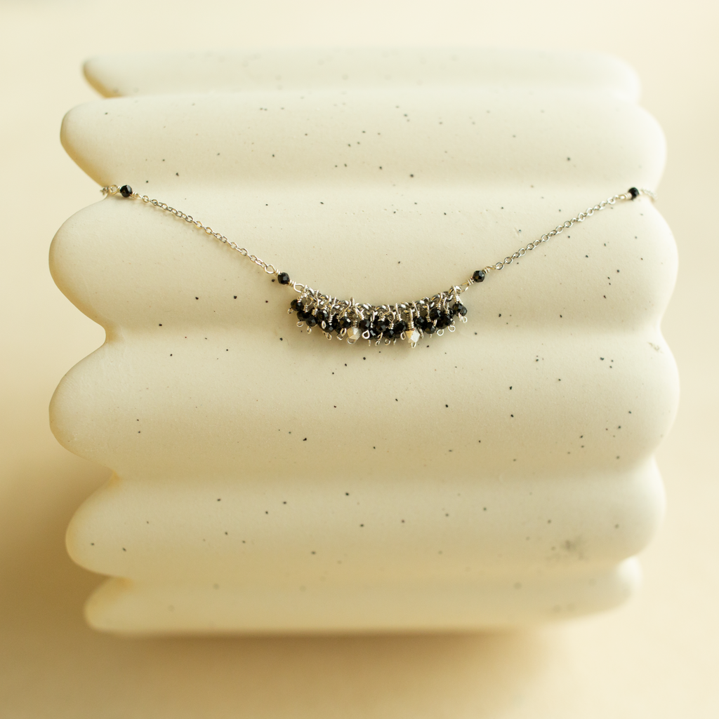 Black Spinel Reign Necklace