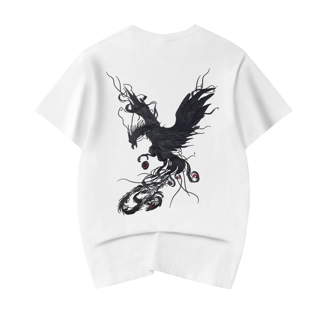 KH617 Rebirth of the Phoenix Embroidery Tee