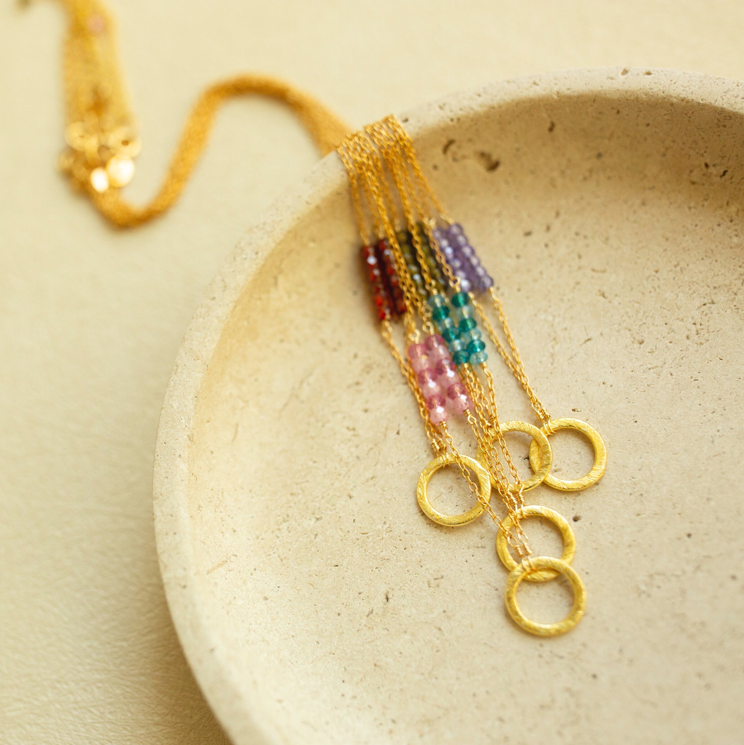 Garnet Solara Necklace
