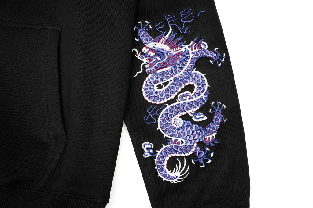 KH9110 Blue Lightning Hoodie