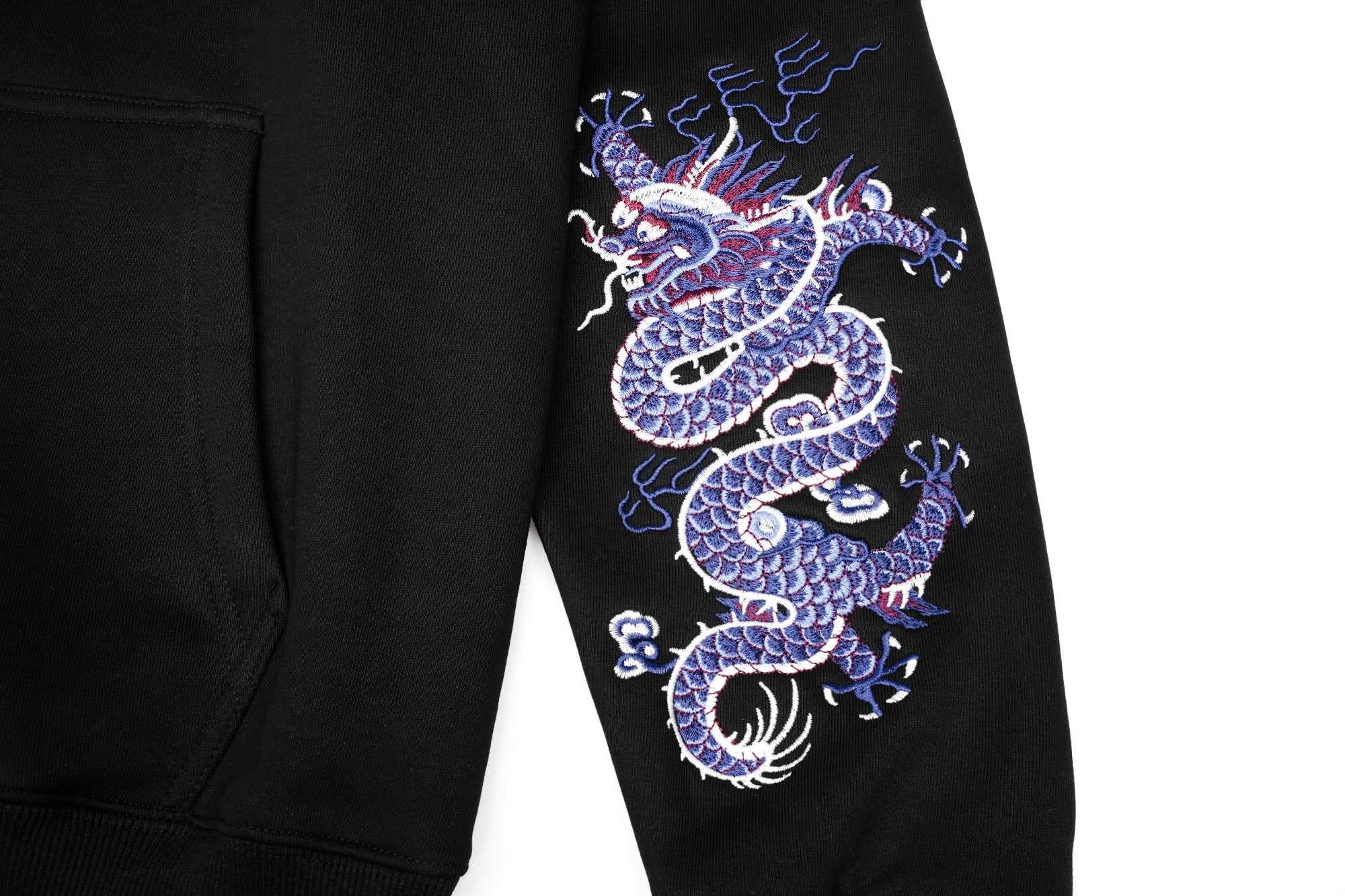 KH9110 Blue Lightning Hoodie
