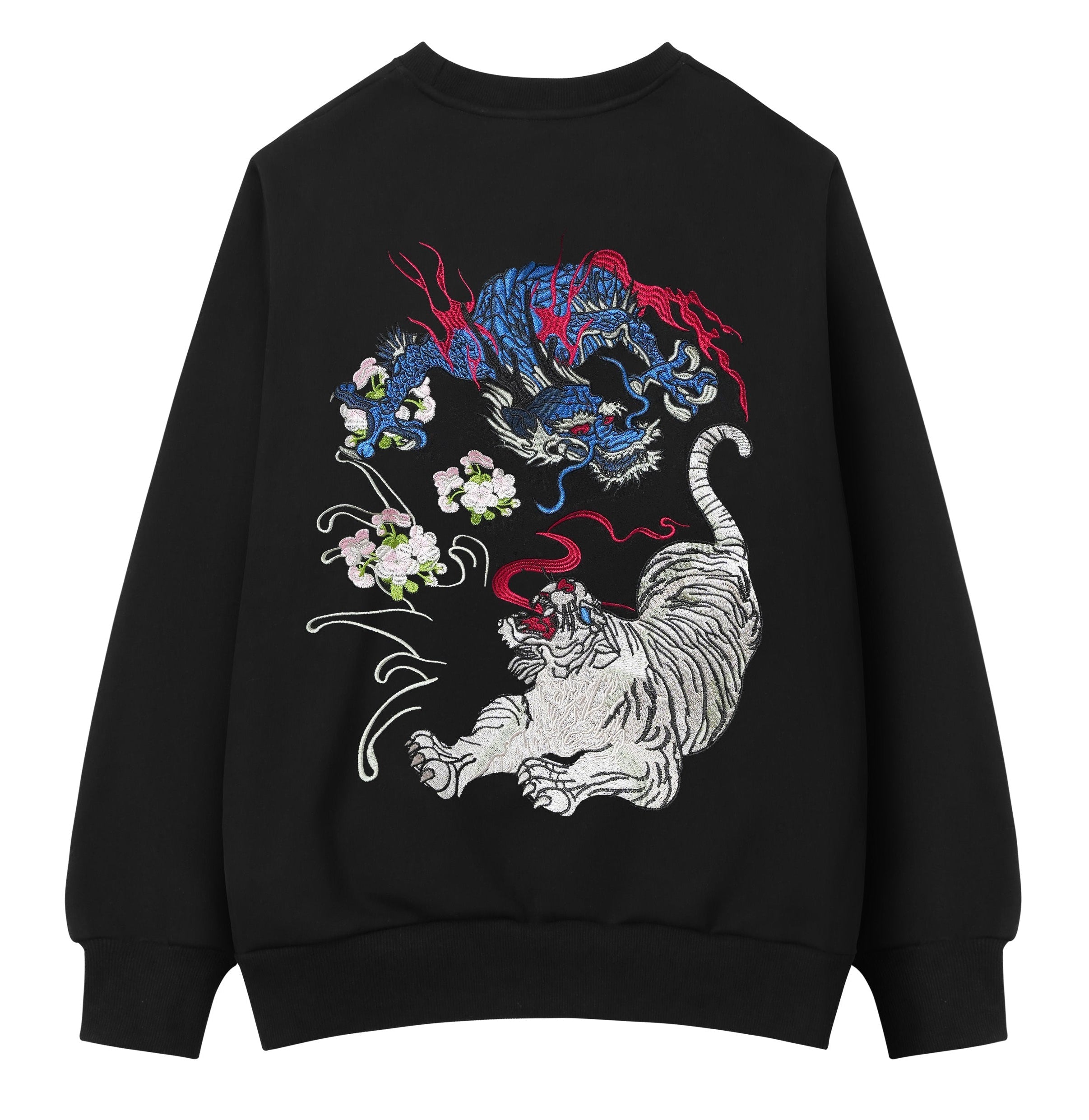 SW9977 War of Beasts Embroidered Sweater