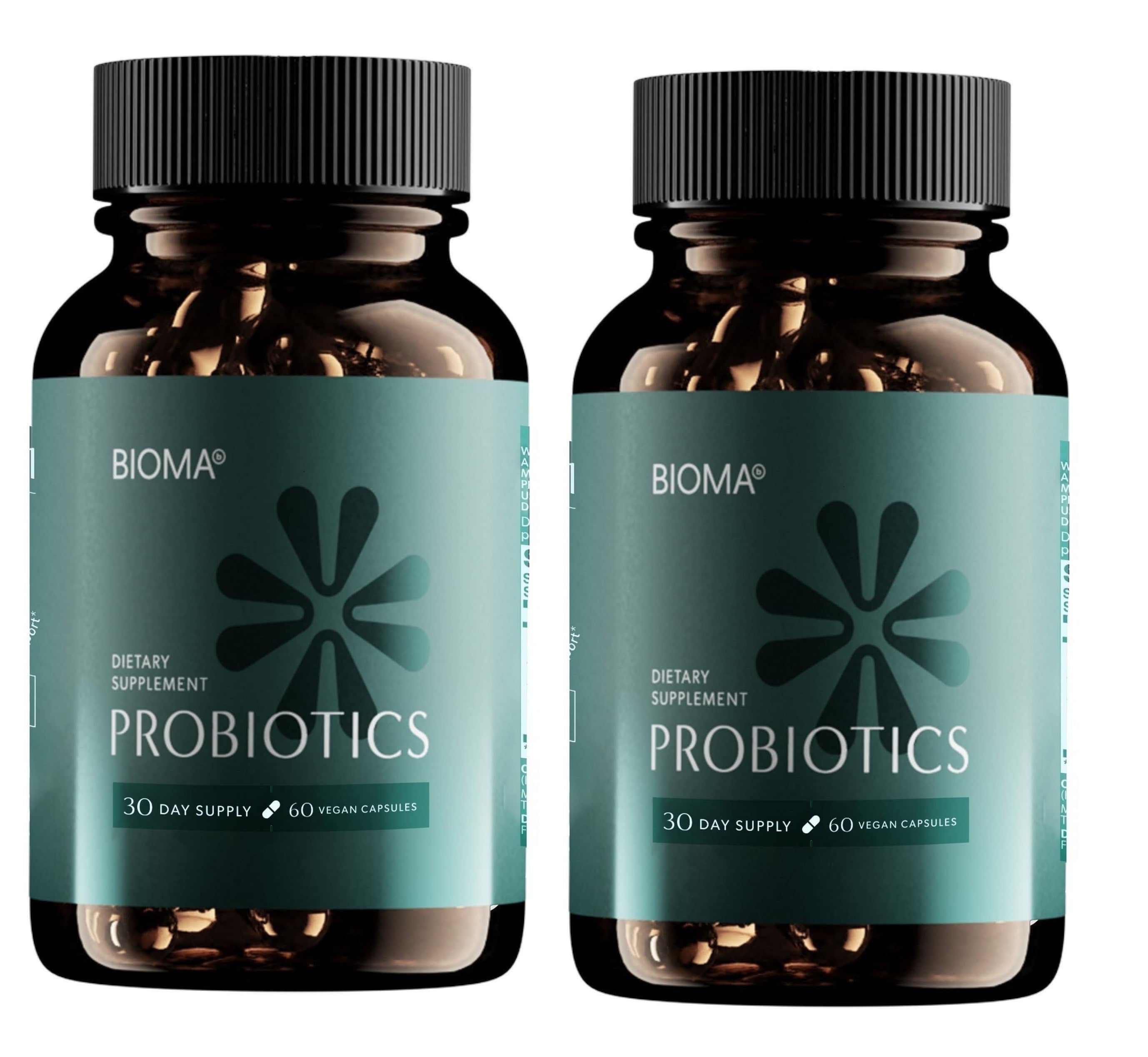 BIOMA Probiotics Digestive Health Gut Support for Men & Women 60 Capsules