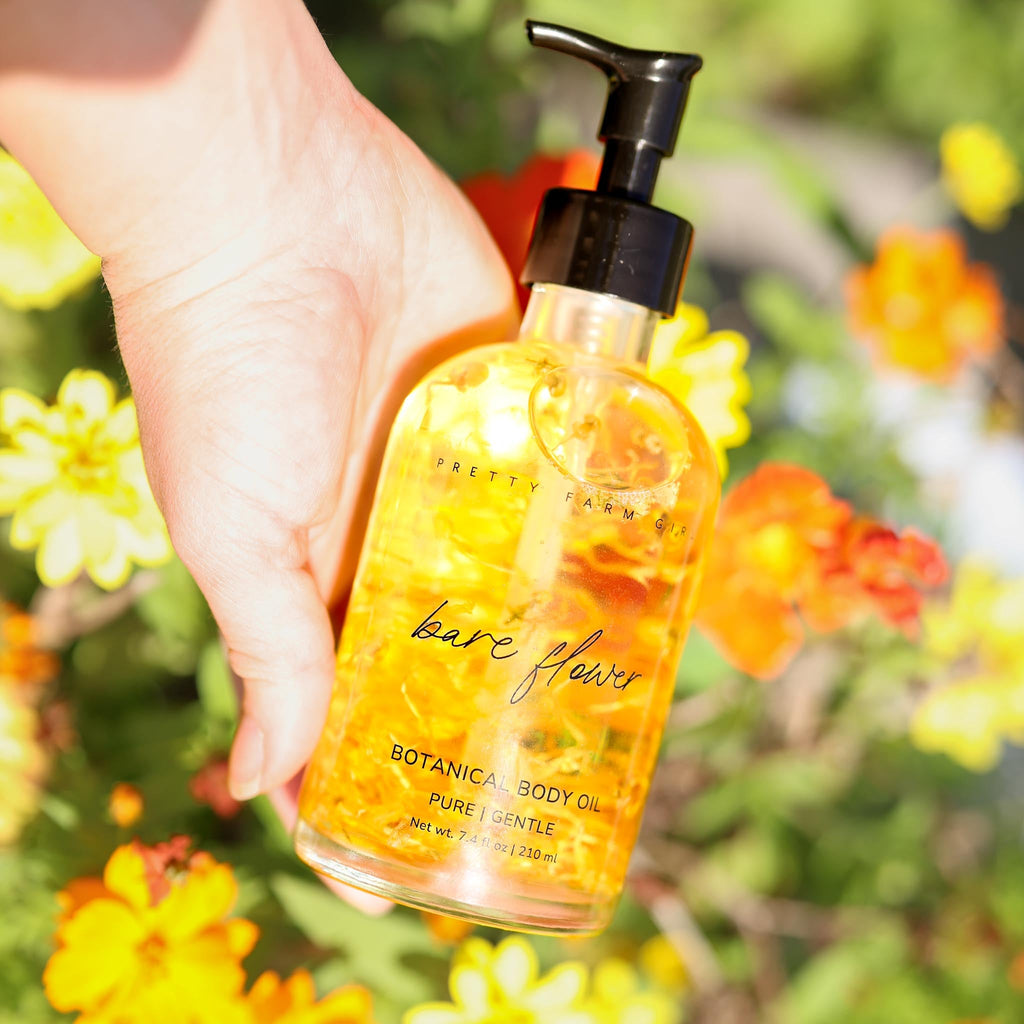 Bare Flower Fragrance-Free Body Oil