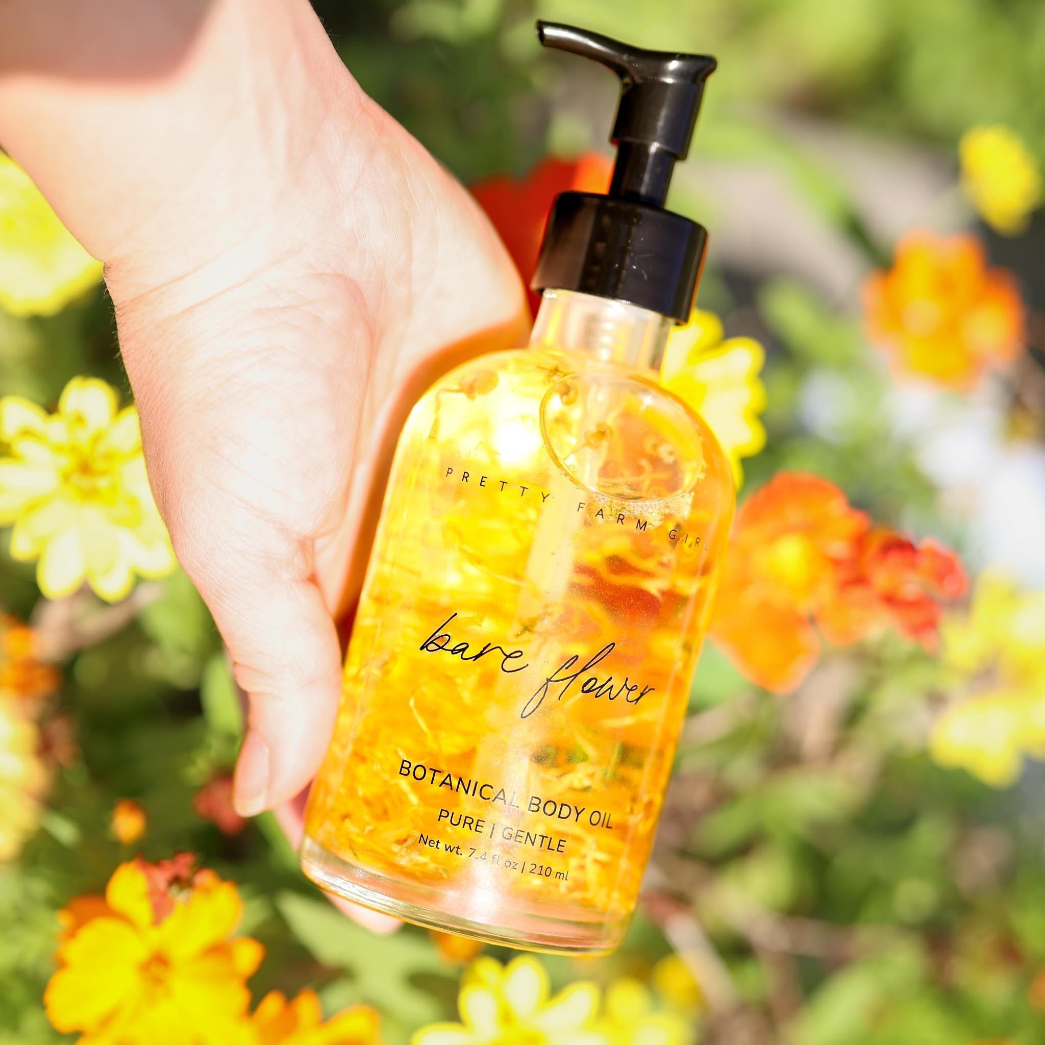 Bare Flower Fragrance-Free Body Oil