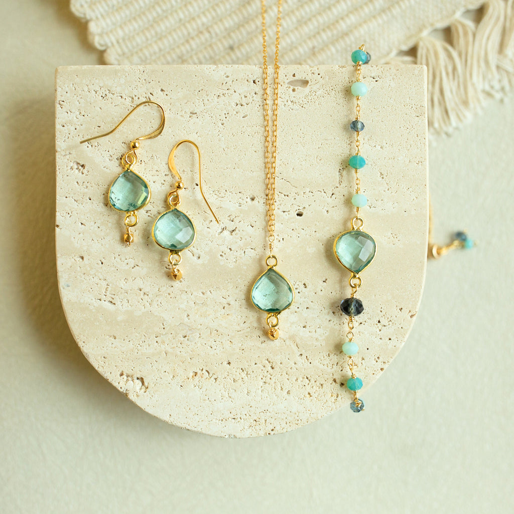 Aquamarine Quartz Ballet Collection