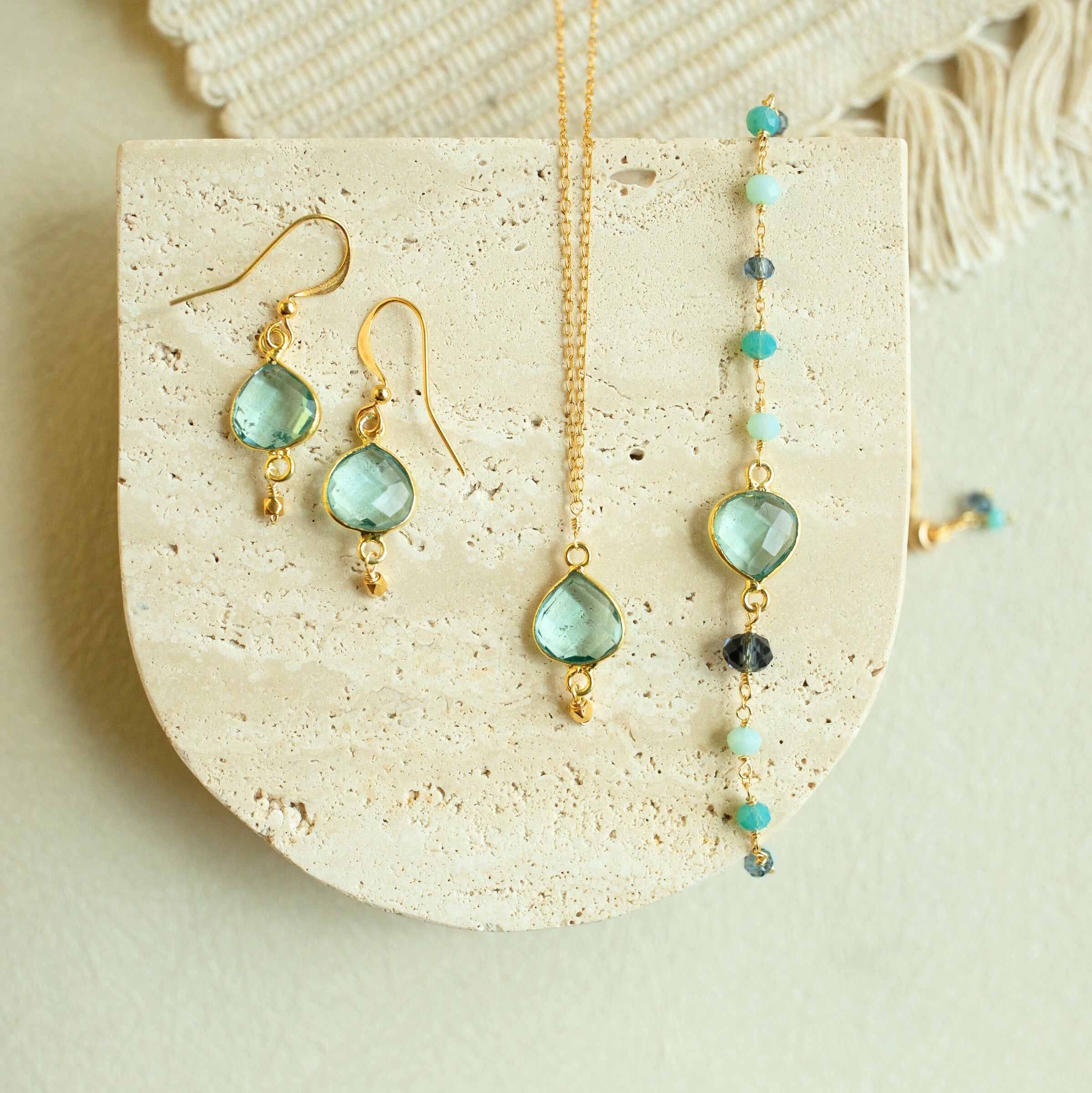 Aquamarine Quartz Ballet Collection