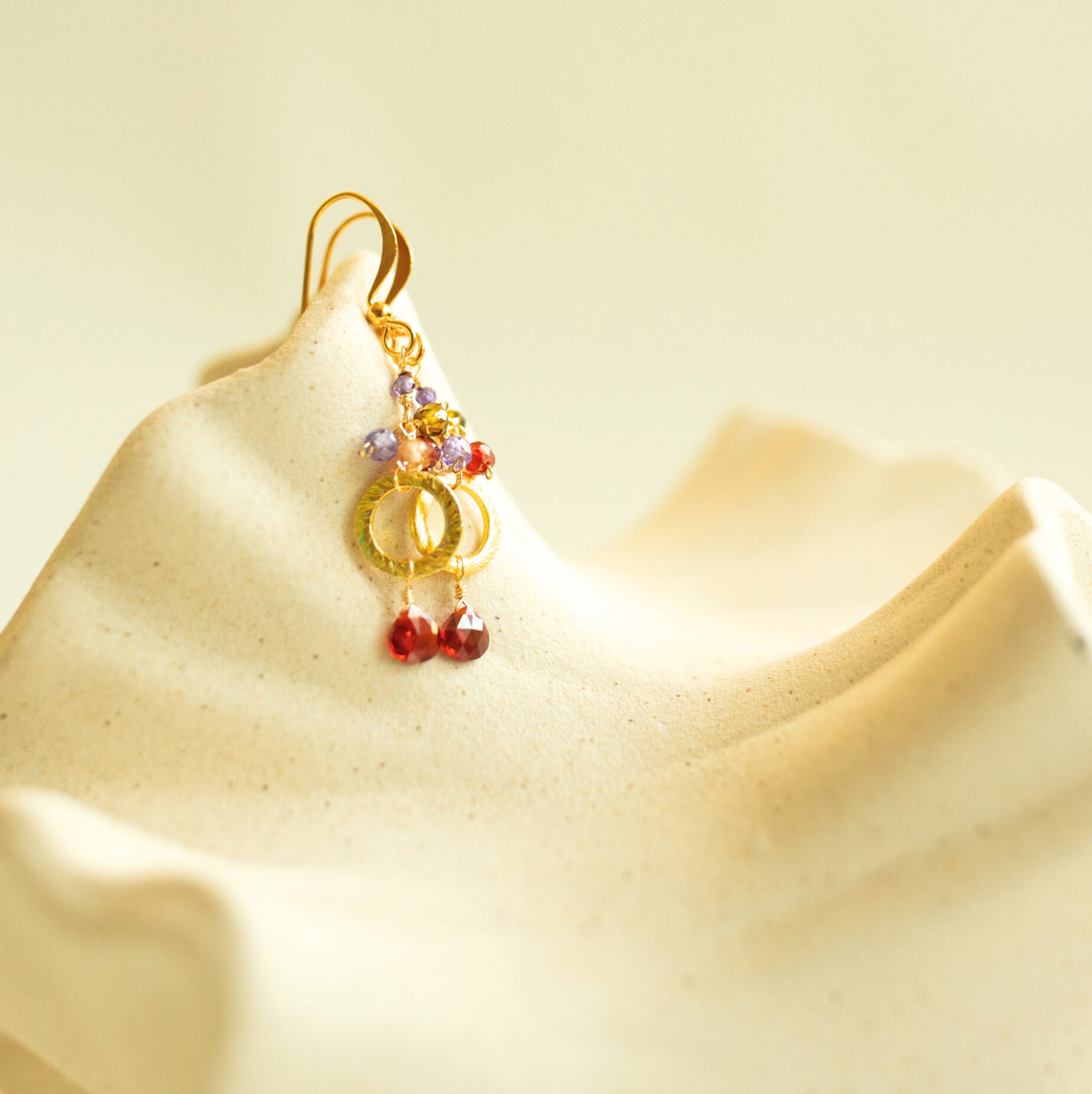 Amethyst Solara Earrings