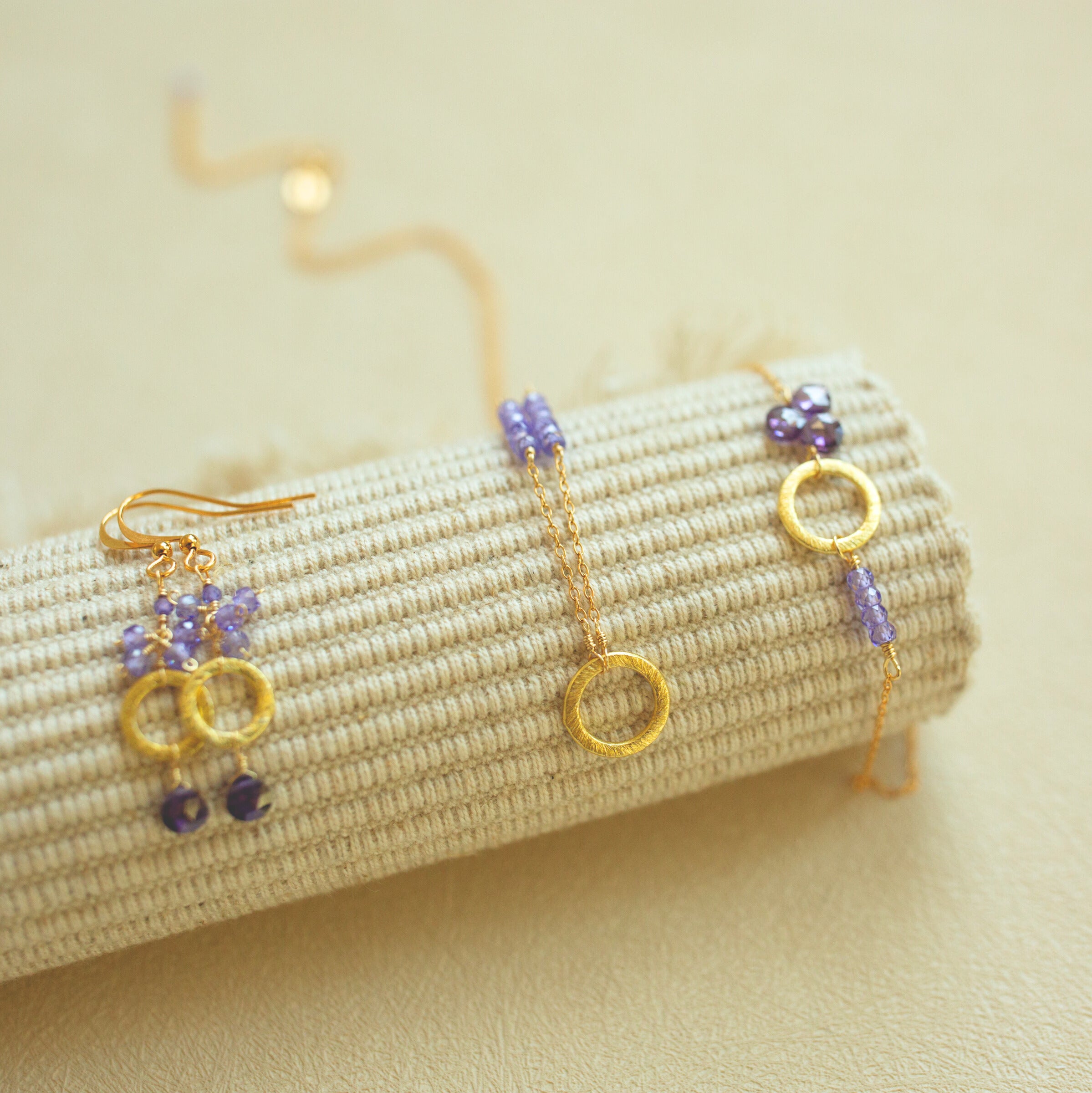 Amethyst Solara Necklace