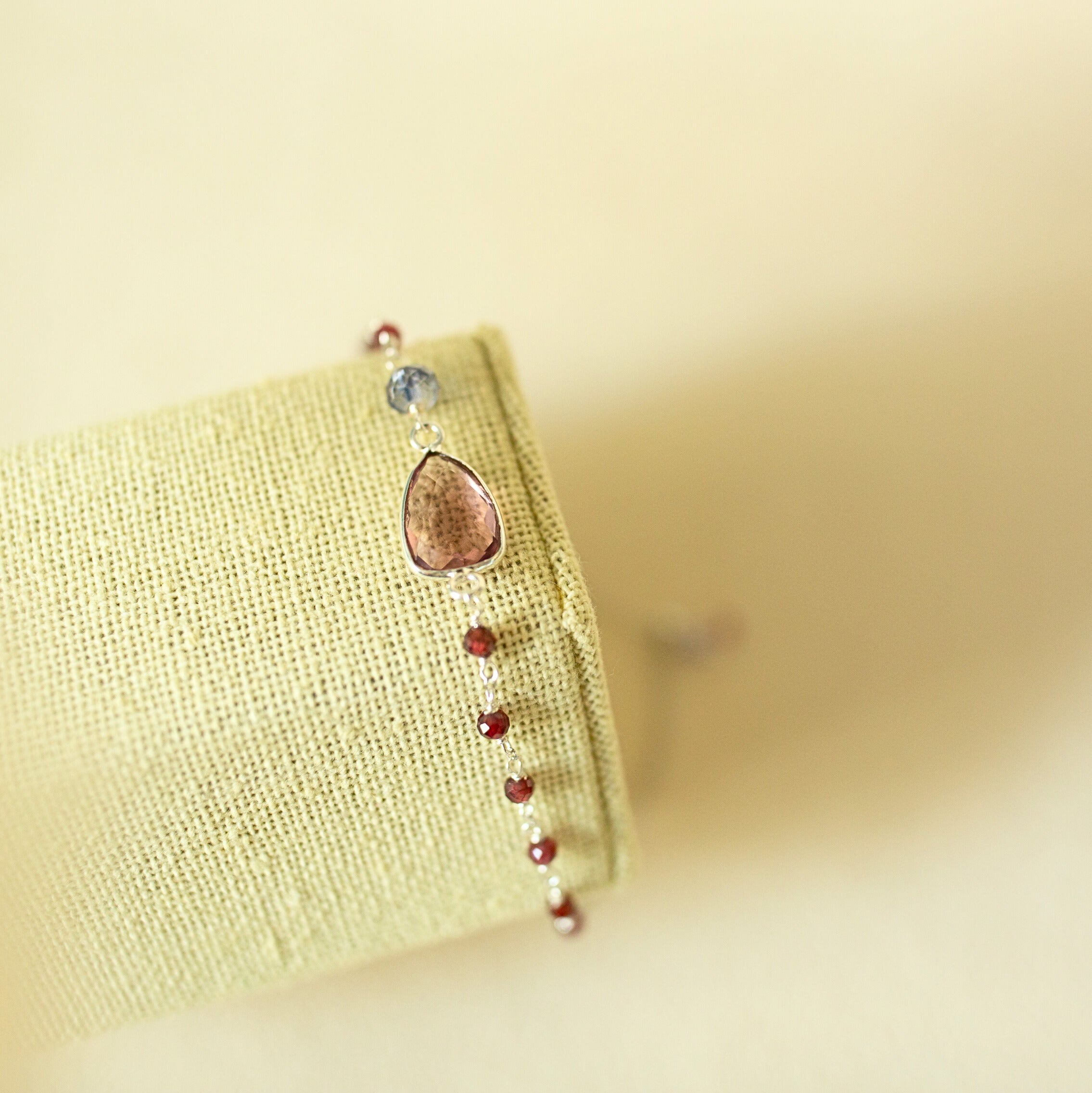 Rhodolite Garnet Silver Isla Collection