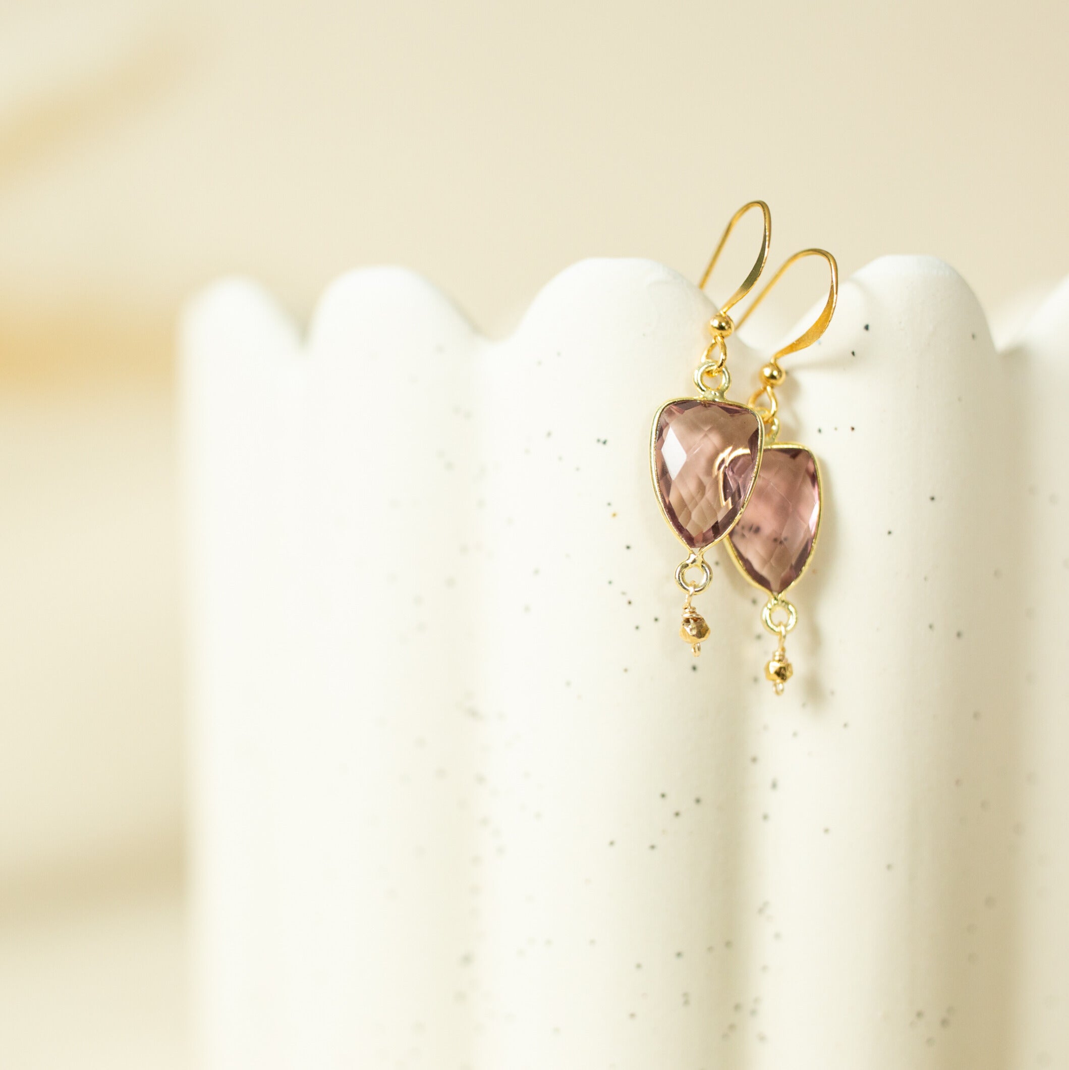Rhodolite Garnet Gold Isla Collection