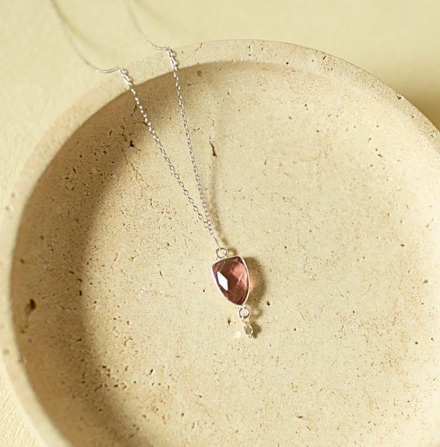 Rhodolite Garnet Silver Isla Collection