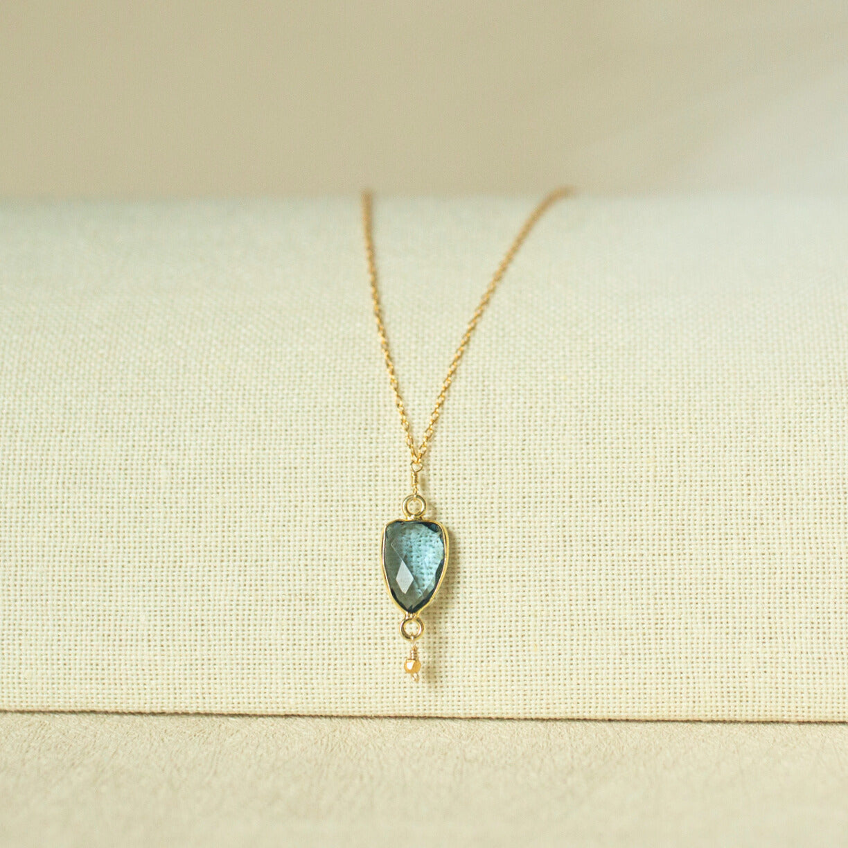 London Blue Silver Isla Necklace