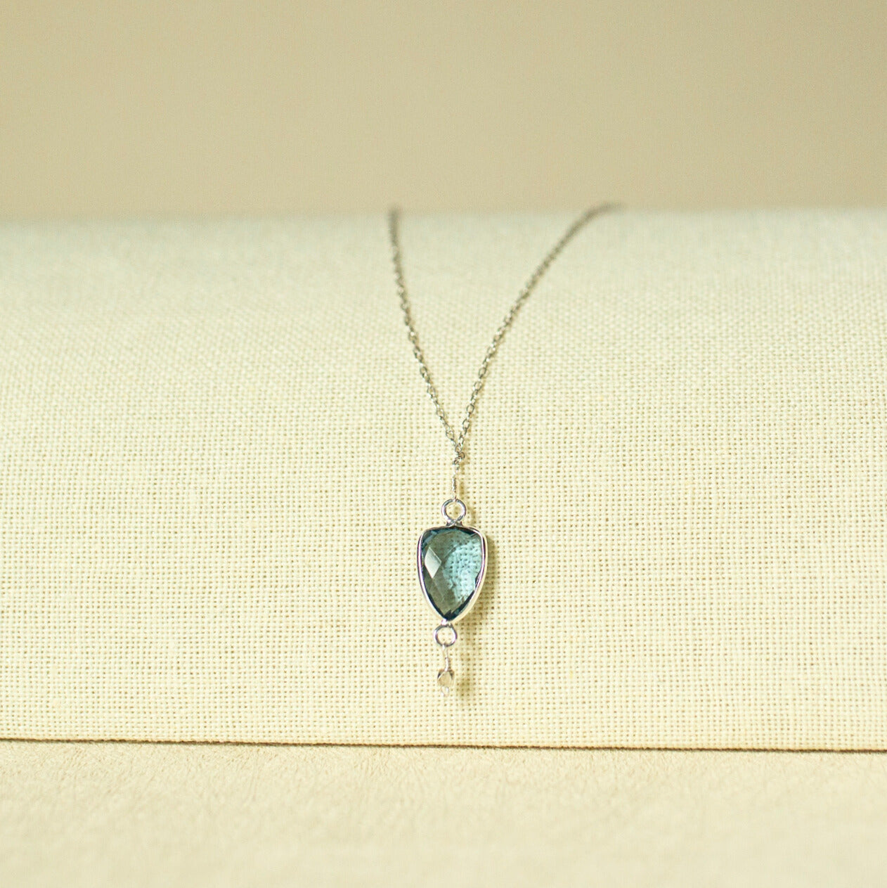 London Blue Silver Isla Necklace