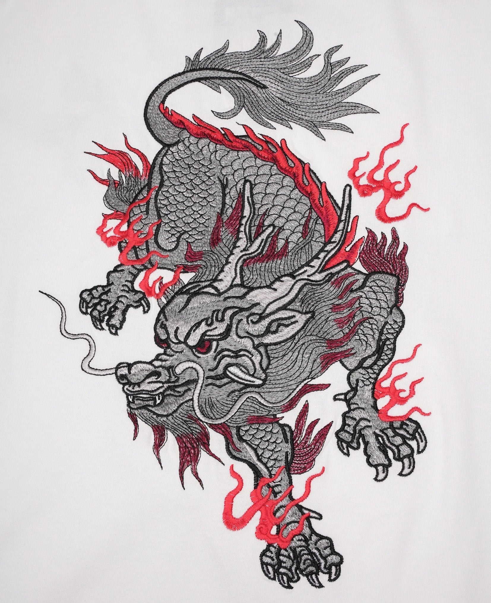 ET525 Kirin Embroidered Tee
