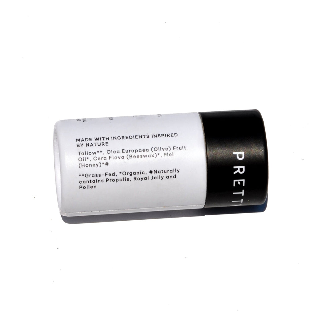 Fragrance Free Tallow + Honey Lip Butter | Eco-Friendly Travel Tube