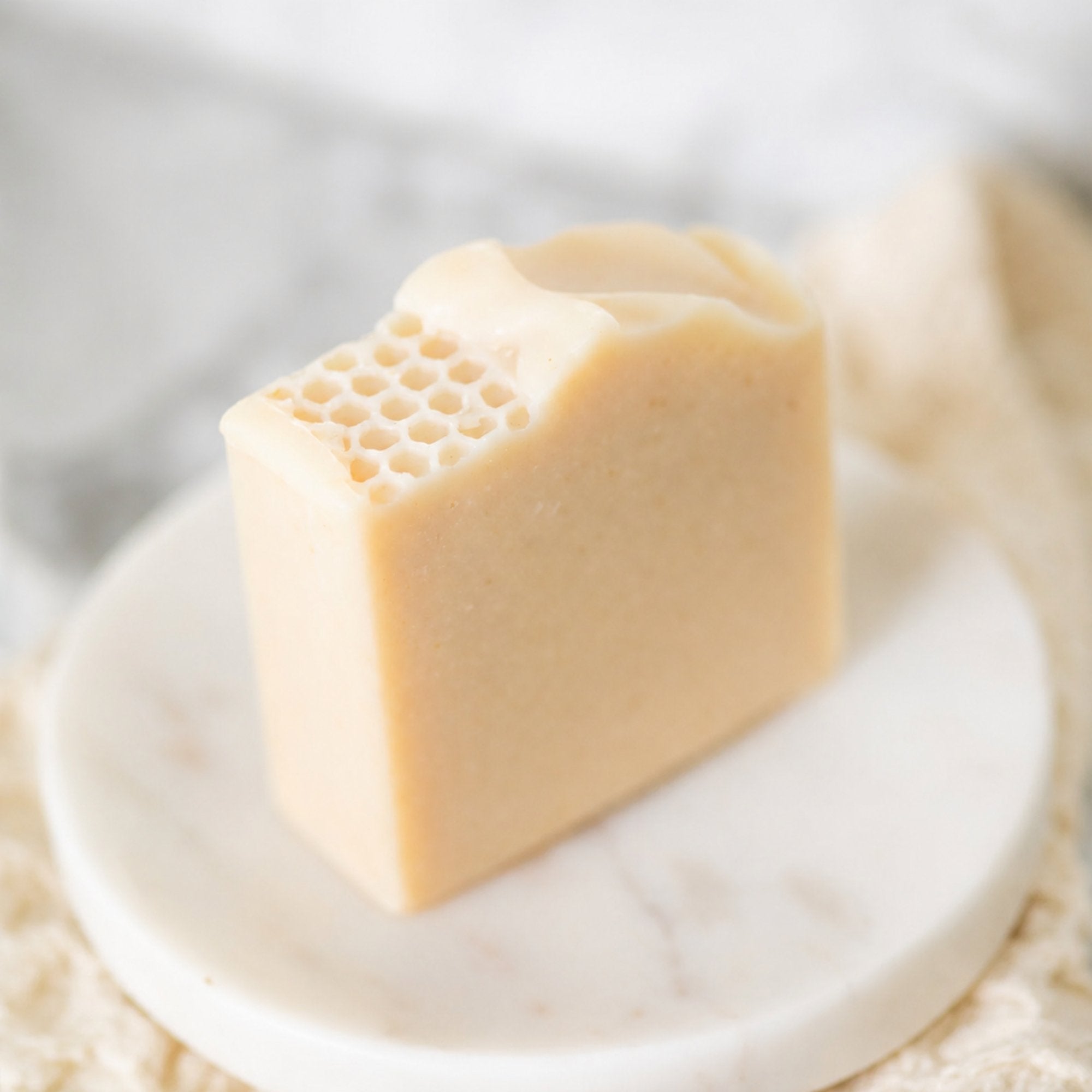 Milk + Honey Fragrance Free Handmade Tallow and Goat Milk Soap Bar