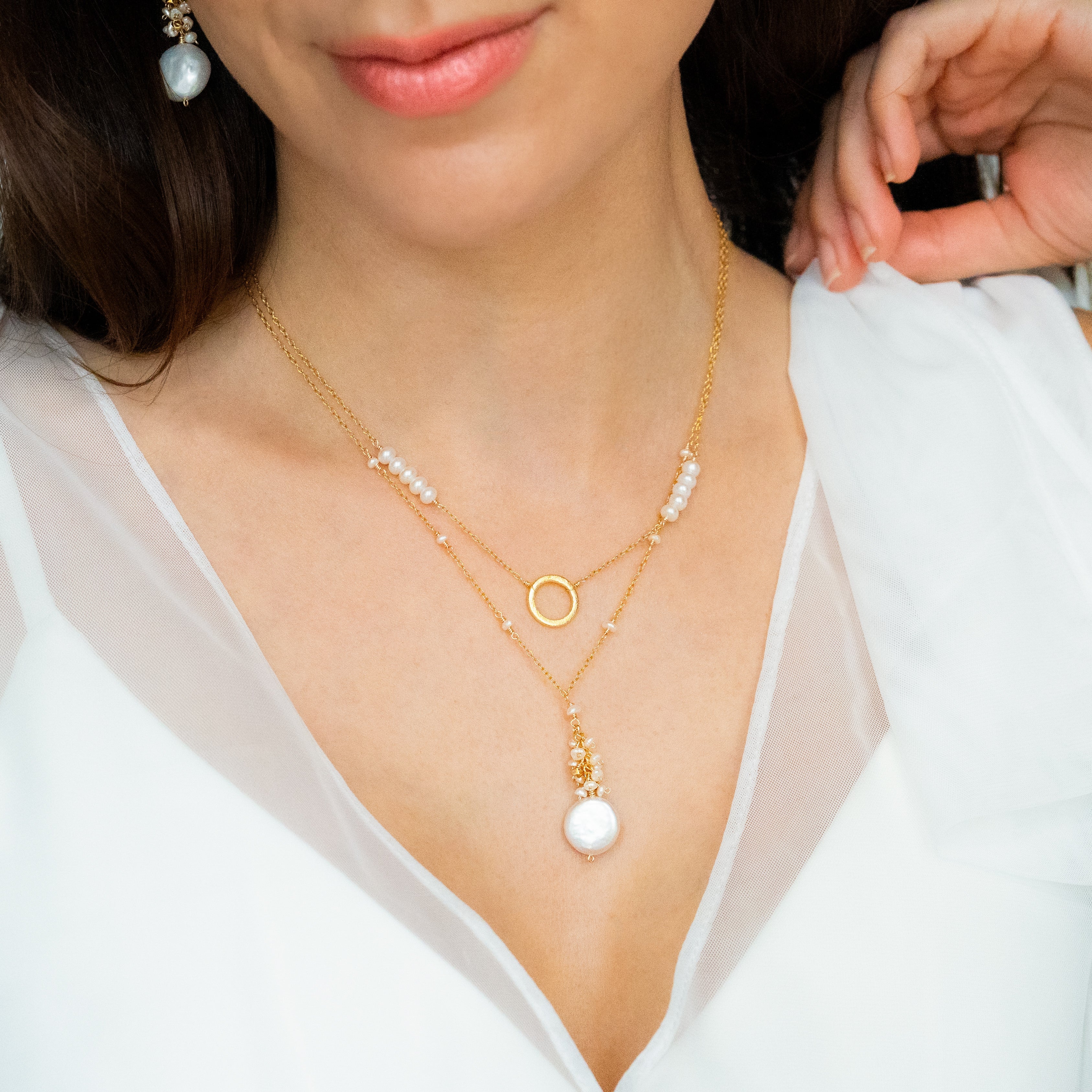 Silver Marea Necklace