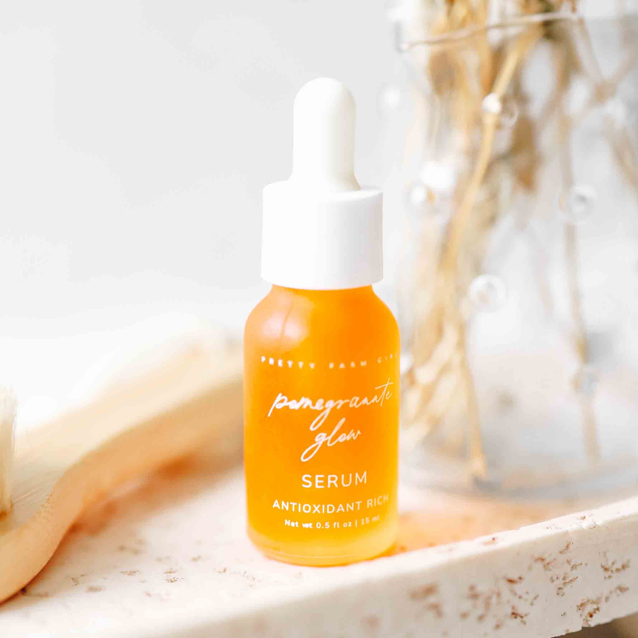 Pomegranate Glow Natural Skin Protecting Serum