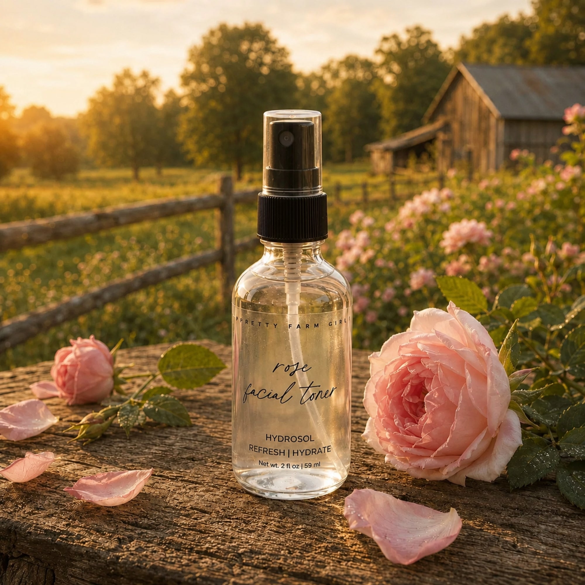 Organic Pure Rose Facial Toner