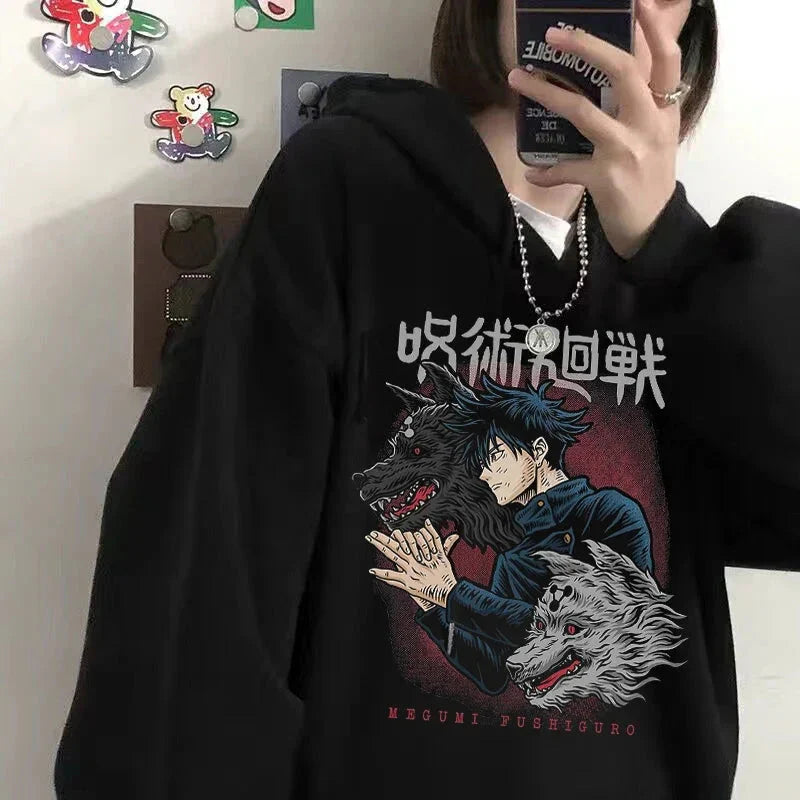 🧥 Women’s Jujutsu Kaisen Anime Hoodie