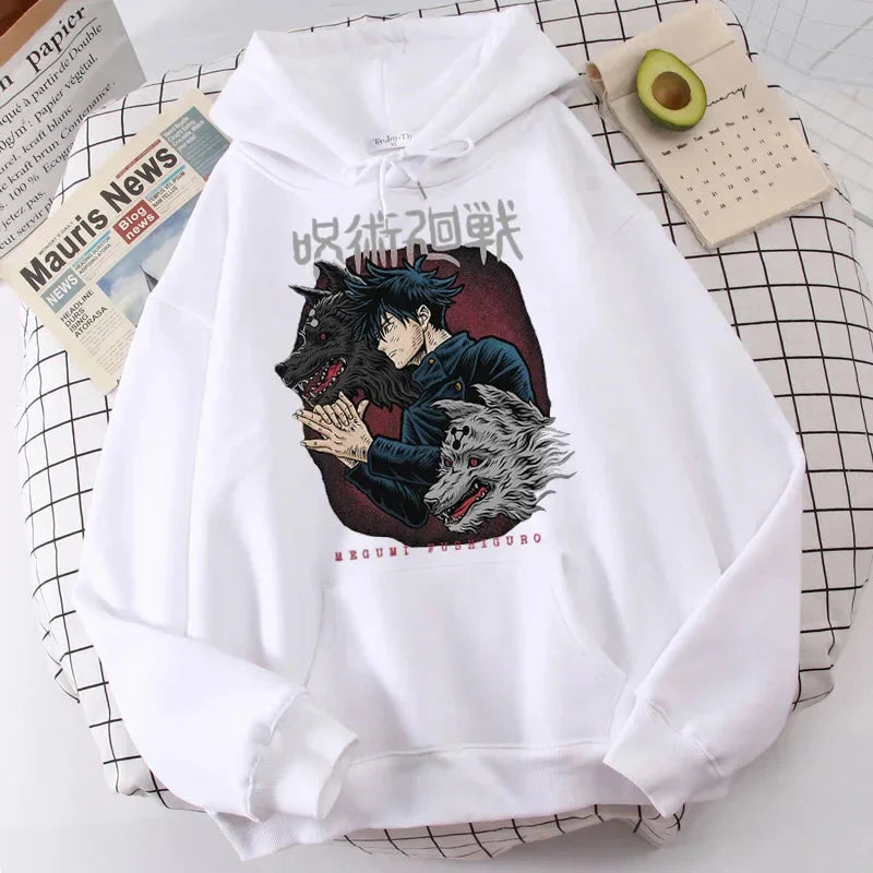 🧥 Women’s Jujutsu Kaisen Anime Hoodie