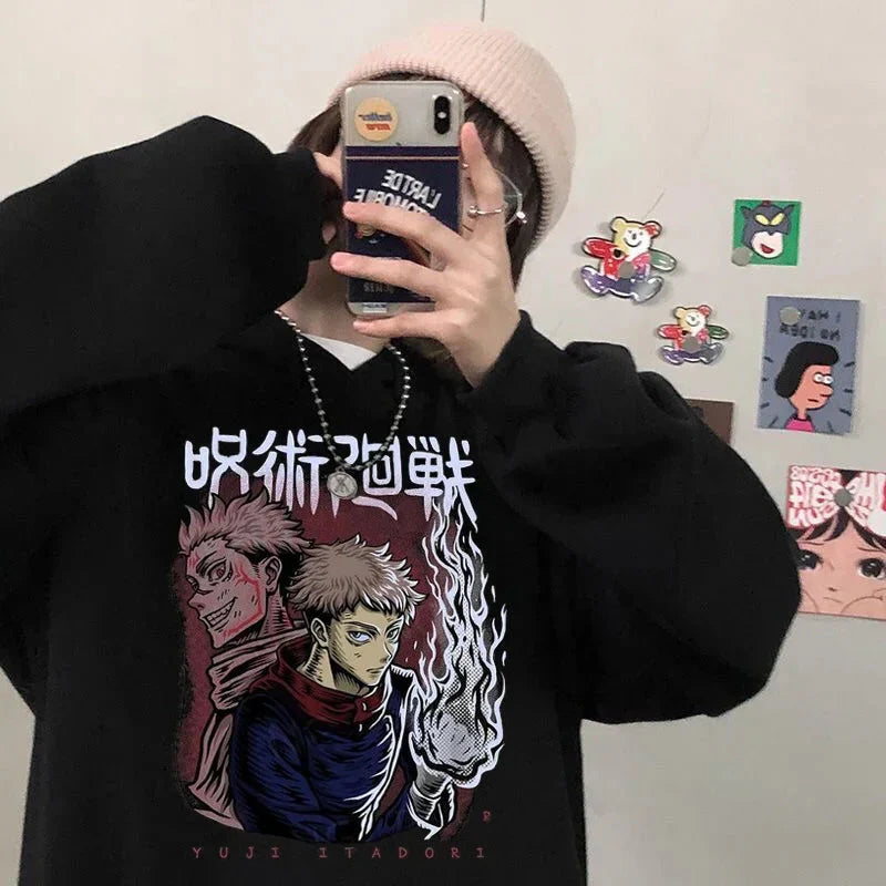 🧥 Women’s Jujutsu Kaisen Anime Hoodie