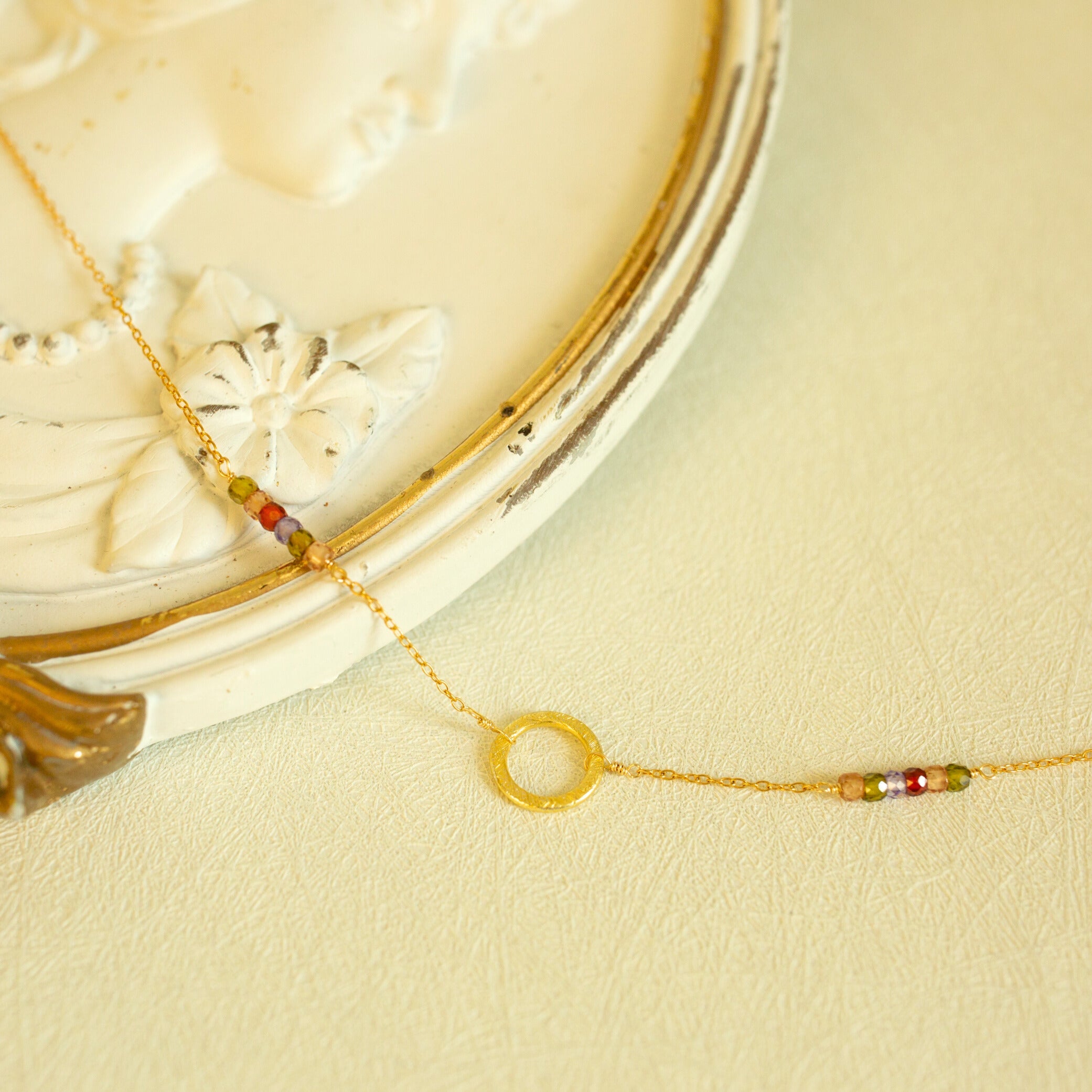 Rainbow Solara Necklace