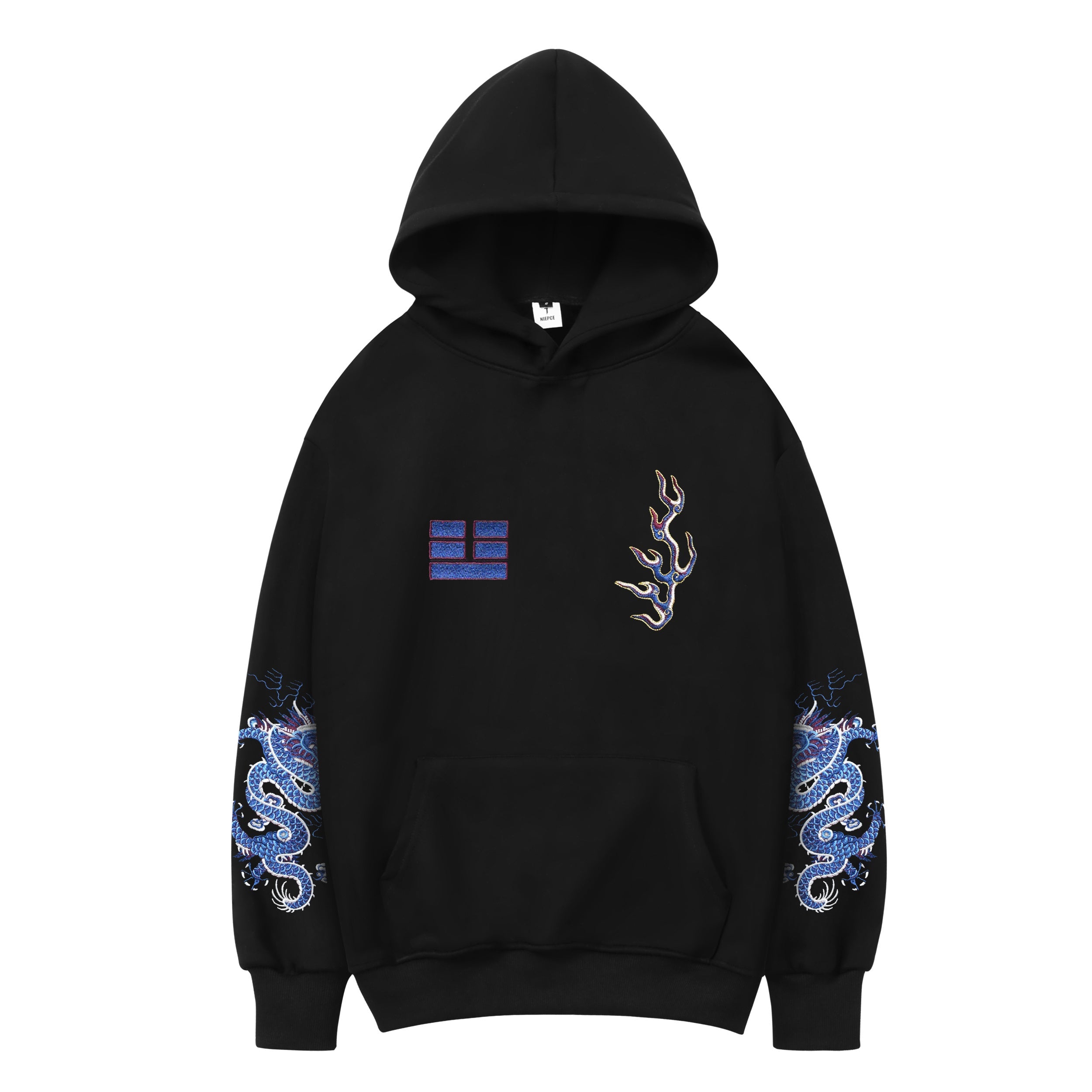 KH9110 Blue Lightning Hoodie