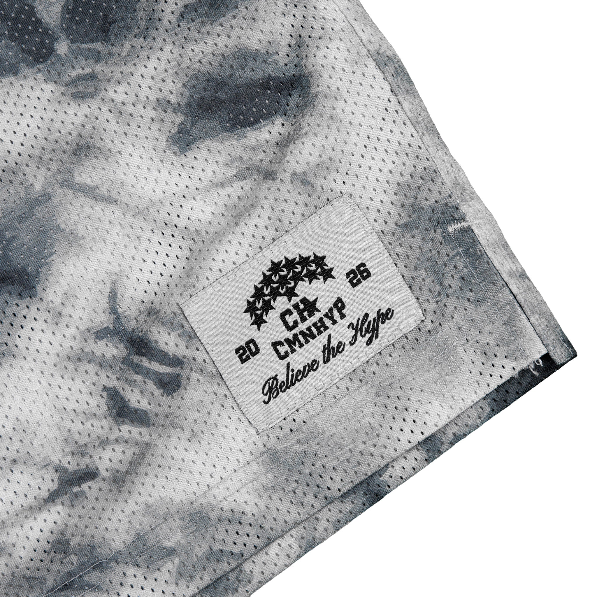 Common Hype Aura Tie Dye Mesh Short Onyx