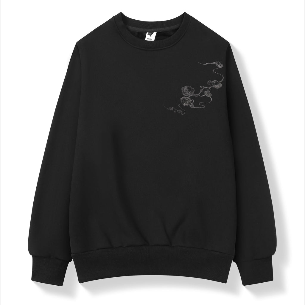 SW9102 Embroidered Kirin Sweater