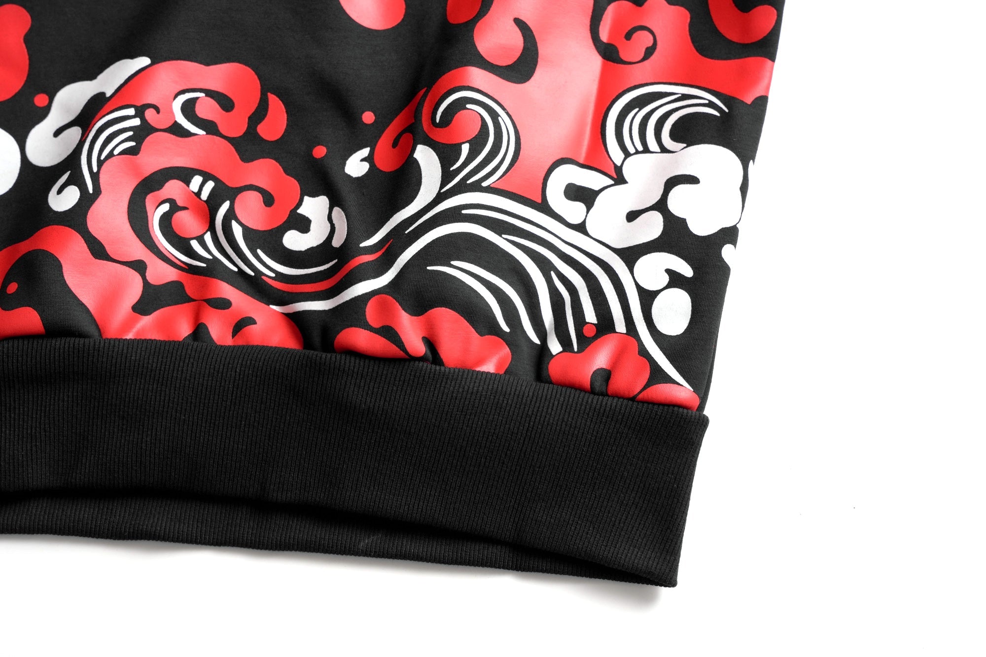 SW9060 Red Oni Embroidered Sweater
