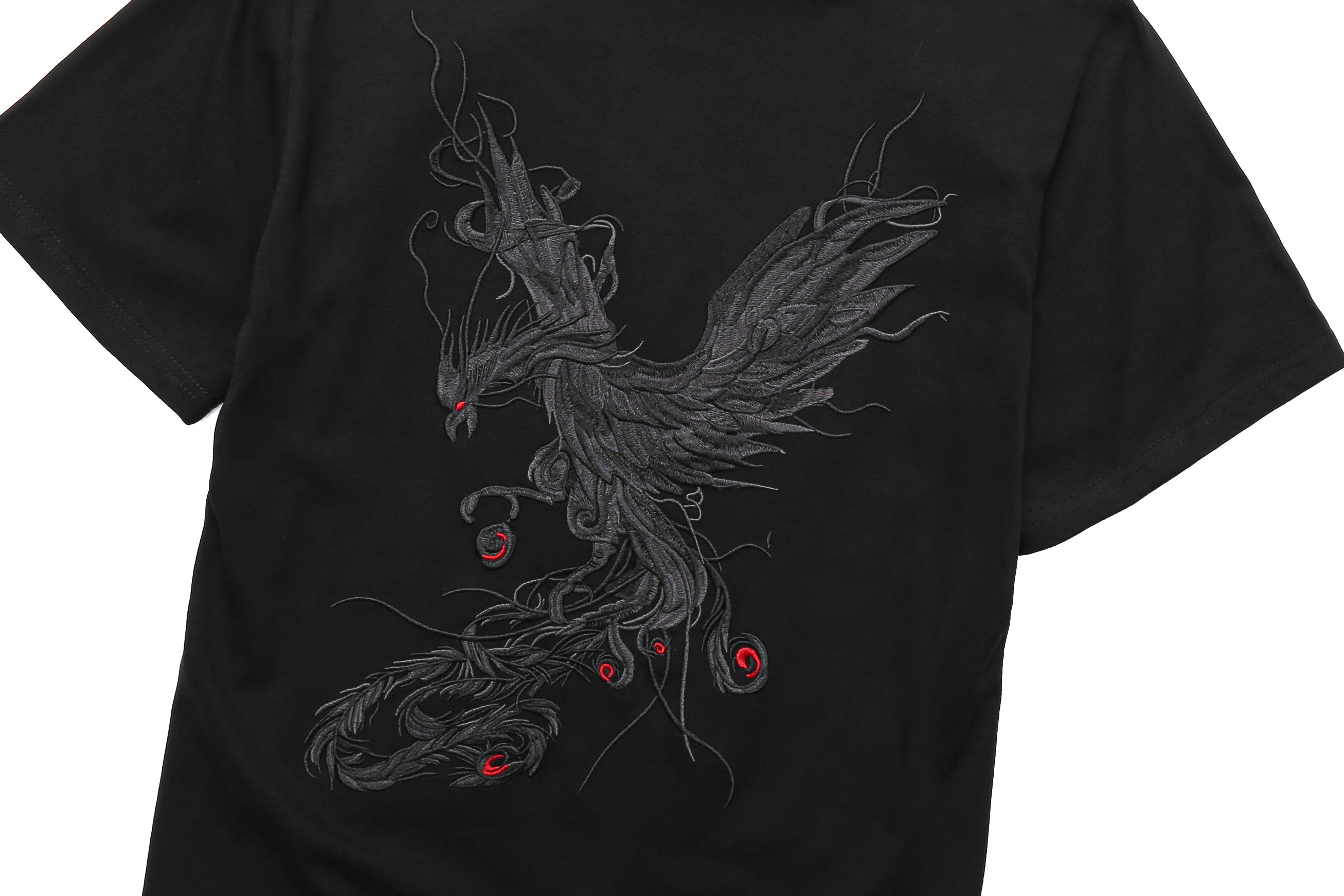 KH617 Rebirth of the Phoenix Embroidery Tee